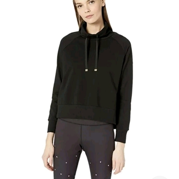 Kate Spade New York Live Colorfully Heart It Mixed Media Pullover Womens - Picture 1 of 8